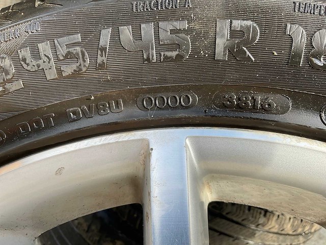Volkswagen tiguan velg met vredenstein quatrac 5 autoband met velg (4x) - afbeelding 2 van  10