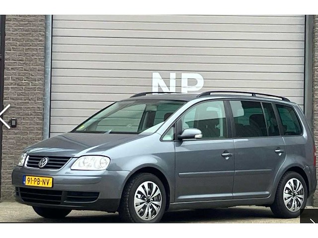 Volkswagen touran 1.6 athene, 91-pb-nv - afbeelding 1 van  14