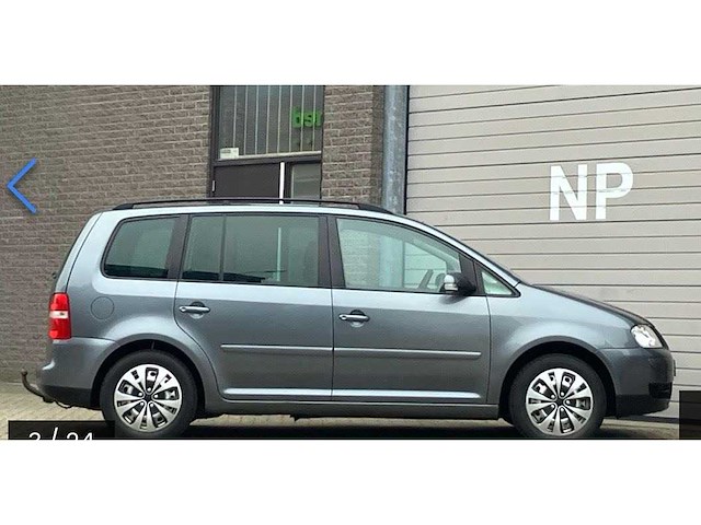 Volkswagen touran 1.6 athene, 91-pb-nv - afbeelding 9 van  14