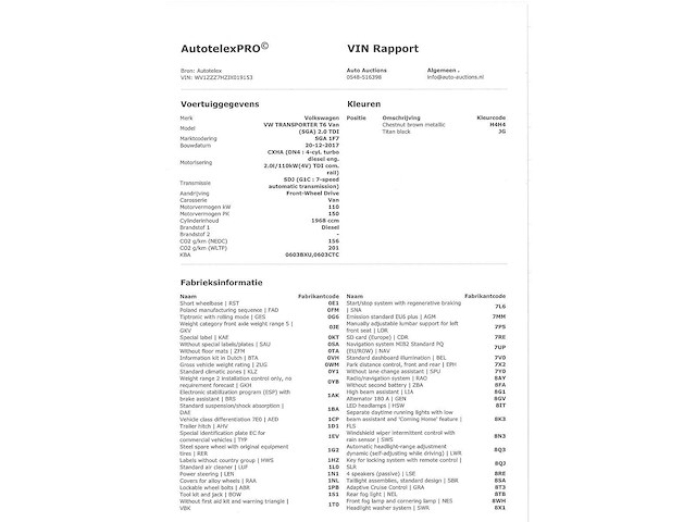 Volkswagen transporter 2.0 tdi l1h2 highline automaat 2018, v-860-lj - afbeelding 18 van  26