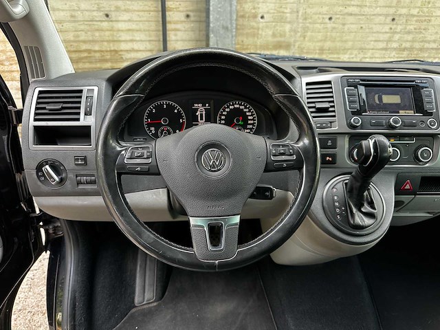 Volkswagen transporter 2.0 tdi l2h1 4motion comfortline dc 177pk 2013 (origineel-nl) automaat, vb-651-p - afbeelding 4 van  45