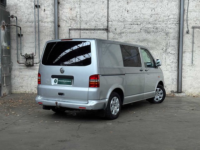 Volkswagen transporter 2.5 tdi 300 131pk 2005 dubbelcabine, 65-vxt-4 - afbeelding 3 van  40