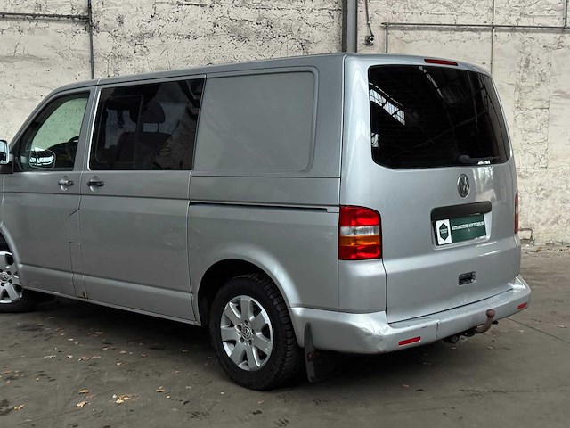 Volkswagen transporter 2.5 tdi 300 131pk 2005 dubbelcabine, 65-vxt-4 - afbeelding 7 van  40