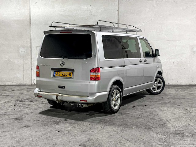 Volkswagen transporter 2.5 tdi 300 comfortline dubbele cabine 131pk 2009 (origineel-nl) automaat, 62-vzd-8 - afbeelding 45 van  48