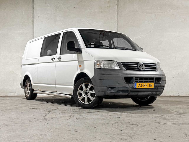 Volkswagen transporter 2.5 tdi 340 dc 131pk 2006 (origineel-nl) dubbele cabine, 23-bz-jn - afbeelding 54 van  57