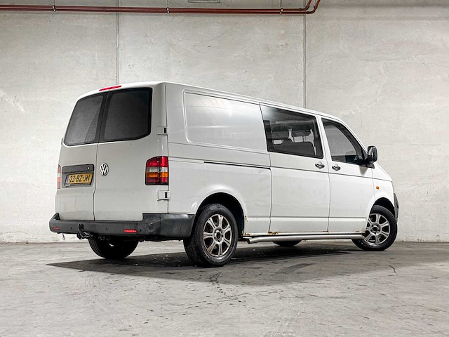 Volkswagen transporter 2.5 tdi 340 dc 131pk 2006 (origineel-nl) dubbele cabine, 23-bz-jn - afbeelding 56 van  57