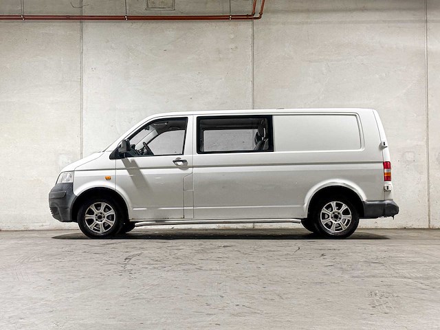 Volkswagen transporter 2.5 tdi 340 dc 131pk 2006 (origineel-nl) dubbele cabine, 23-bz-jn - afbeelding 5 van  51