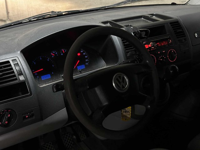 Volkswagen transporter 2.5 tdi 340 dc 131pk 2006 (origineel-nl) dubbele cabine, 23-bz-jn - afbeelding 7 van  51