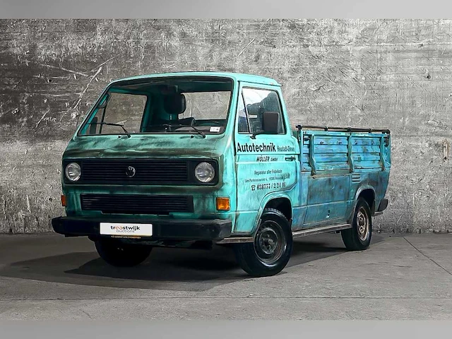 Volkswagen transporter 69pk 1981 (pick-up), vxf-51-z -oldtimer- - afbeelding 1 van  32