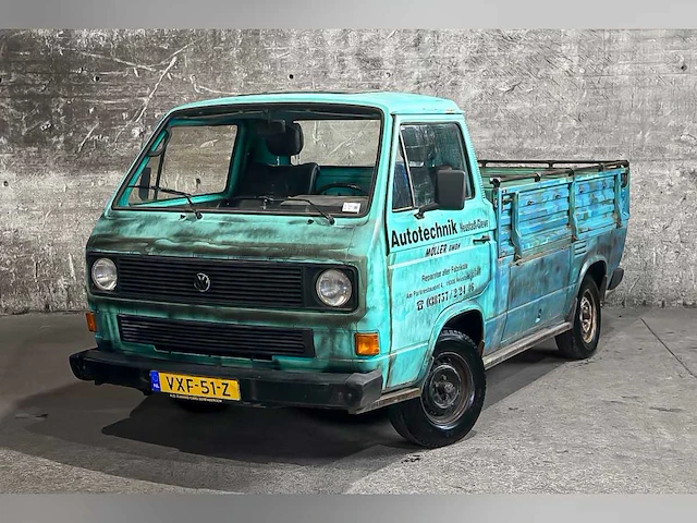 Volkswagen transporter 69pk 1981 (pick-up), vxf-51-z -oldtimer- - afbeelding 27 van  32