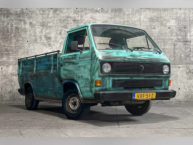 Volkswagen transporter 69pk 1981 (pick-up), vxf-51-z -oldtimer- - afbeelding 29 van  32