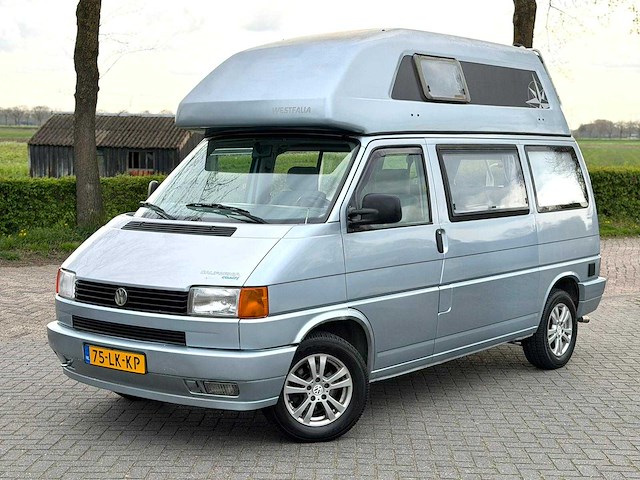Volkswagen transporter california westfalia kampeerauto coach iii d 50 kw camper 75-lk-kp - afbeelding 1 van  44