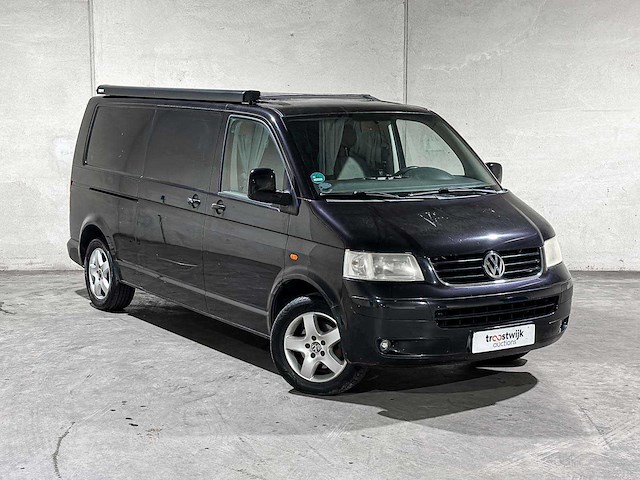 Volkswagen transporter camper kombi 2.5 tdi 340 trendline 131pk 2005, jzj-68-s youngtimer - afbeelding 4 van  51