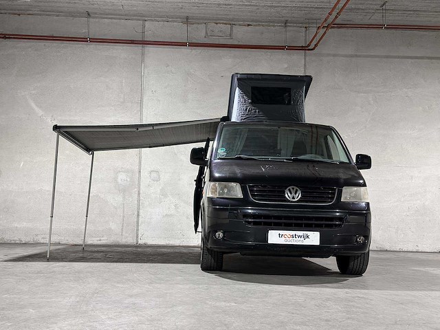 Volkswagen transporter camper kombi 2.5 tdi 340 trendline 131pk 2005, jzj-68-s youngtimer - afbeelding 9 van  51