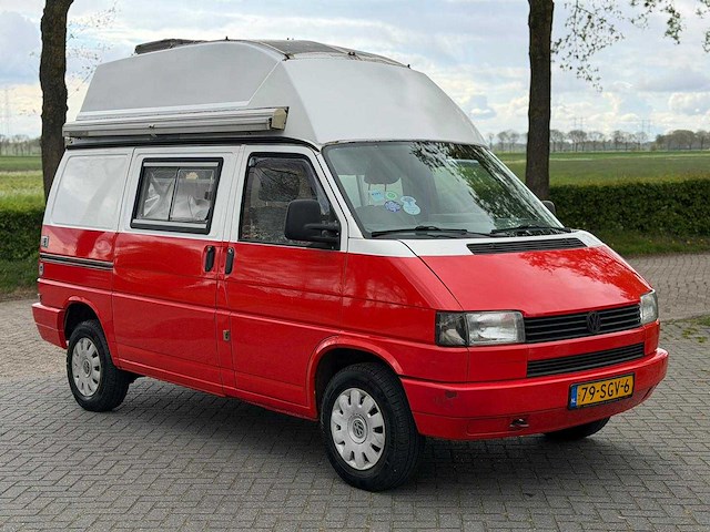 Volkswagen transporter kampeerwagen 2.4 t4 camper 79-sgv-6 - afbeelding 17 van  20