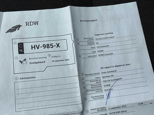 Volkswagen transporter kombi 2.0 tdi l1h1 trendline | hv-985-x - afbeelding 2 van  6