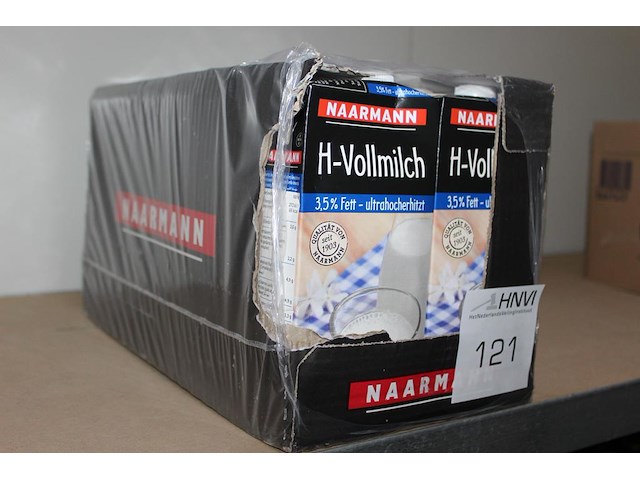 Volle melk naarman. 12 pakken met tht 7-26. - afbeelding 2 van  2