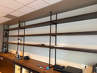 Volledig barmeubel met 3-delige tapkraan en achterwand - afbeelding 12 van  14