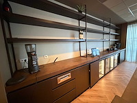 Volledig barmeubel met 3-delige tapkraan en achterwand - afbeelding 4 van  14