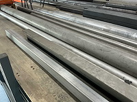 Volledige metaalvoorraad + stelling (aluminium, rvs, messing, staal) - afbeelding 3 van  3
