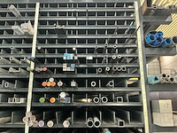 Volledige metaalvoorraad + stelling (aluminium, rvs, messing, staal) - afbeelding 9 van  25