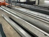 Volledige metaalvoorraad + stelling (aluminium, rvs, messing, staal) - afbeelding 1 van  4