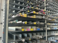 Volledige metaalvoorraad + stelling (aluminium, rvs, messing, staal) - afbeelding 22 van  25