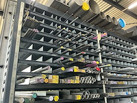 Volledige metaalvoorraad + stelling (aluminium, rvs, messing, staal) - afbeelding 23 van  25