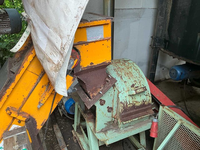 Volledige productielijn houtpellets in 40ft container - afbeelding 50 van  99