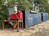 Volledige productielijn houtpellets in 40ft container