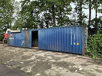 Volledige productielijn houtpellets in 40ft container