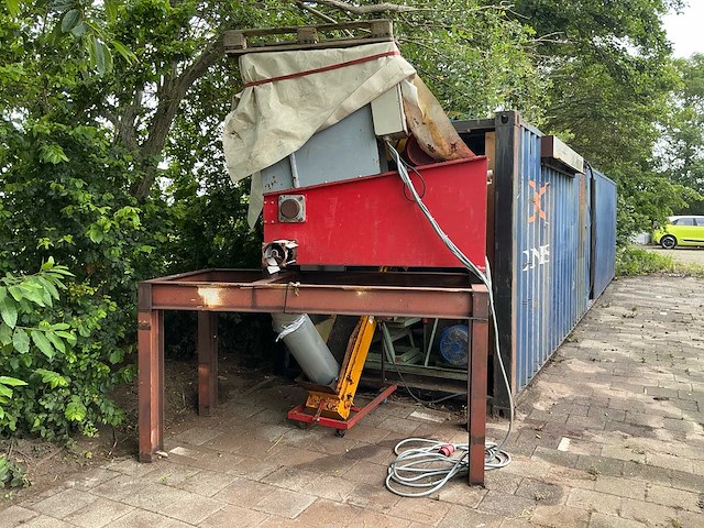 Volledige productielijn houtpellets in 40ft container - afbeelding 3 van  47