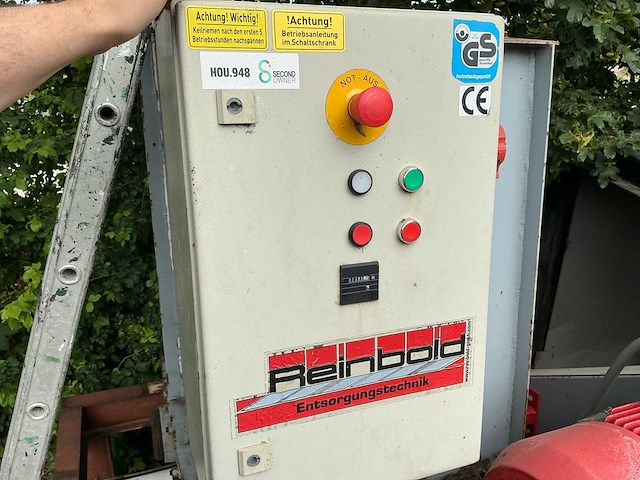 Volledige productielijn houtpellets in 40ft container - afbeelding 84 van  99