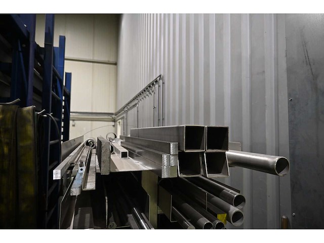 Volledige voorraad 304/316 rvs buizen, balken, kokers, strip, etc. inclusief 9-delige rvs stelling - afbeelding 3 van  9