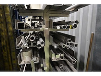 Volledige voorraad 304/316 rvs buizen, balken, kokers, strip, etc. inclusief 9-delige rvs stelling - afbeelding 5 van  9