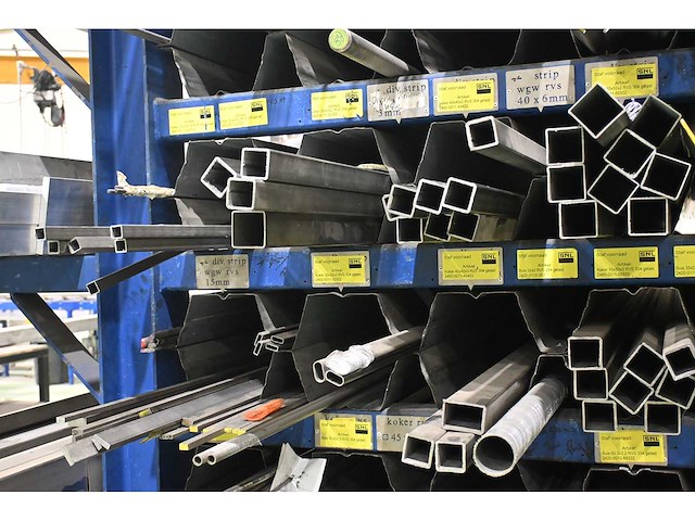 Volledige voorraad 304/316 rvs buizen, balken, kokers, strip, etc. - afbeelding 9 van  15