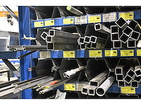 Volledige voorraad 304/316 rvs buizen, balken, kokers, strip, etc. - afbeelding 9 van  15