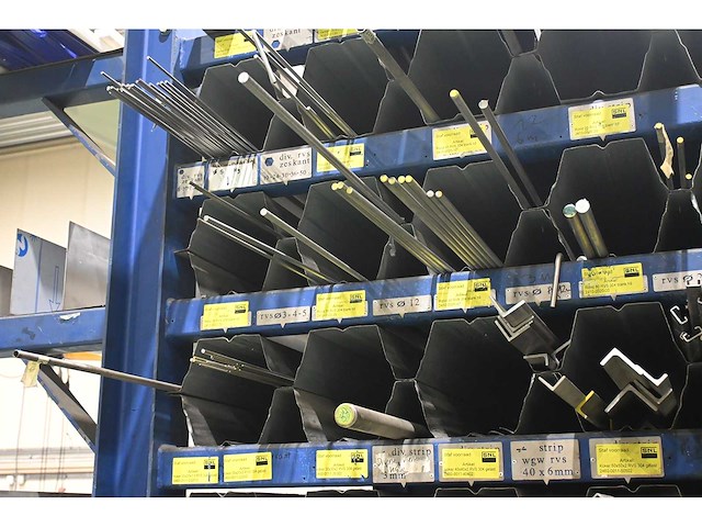 Volledige voorraad 304/316 rvs buizen, balken, kokers, strip, etc. - afbeelding 12 van  15