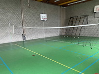 Volleybalnet met wandbevestiging - afbeelding 1 van  5