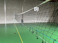 Volleybalnet met wandbevestiging - afbeelding 4 van  5