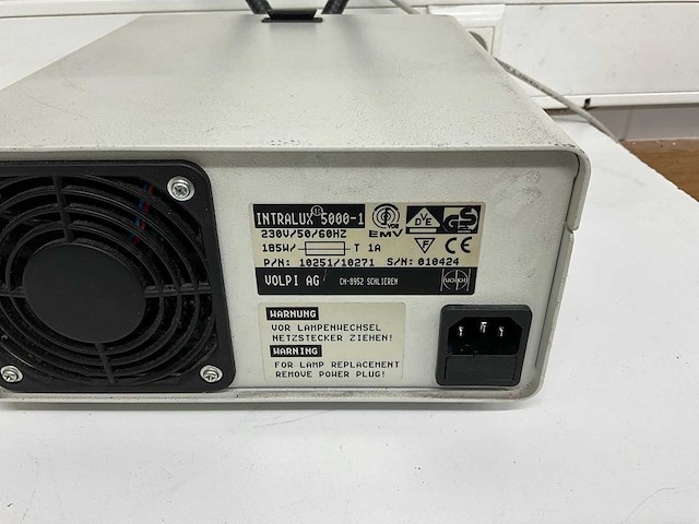 Volpi 5000-1 glasvezellichtbron - afbeelding 6 van  7