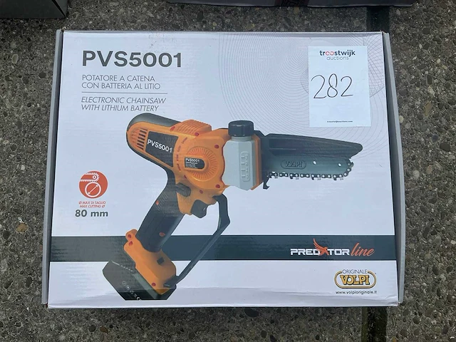 Volpi pvs 5001 accu kettingzaag - afbeelding 5 van  5