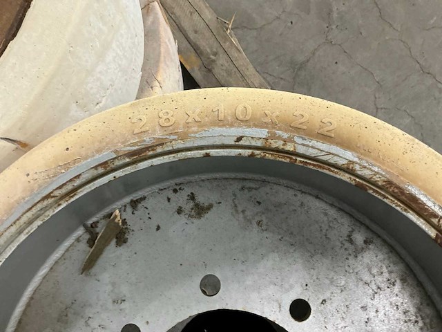 Volrubber band met velg (4x) - afbeelding 4 van  4