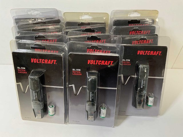 Voltcraft (dl-111k), usb temperature data logger (new) (14x) - afbeelding 1 van  6