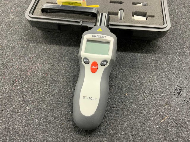 Voltcraft dt-30lk toerental meter - afbeelding 1 van  4