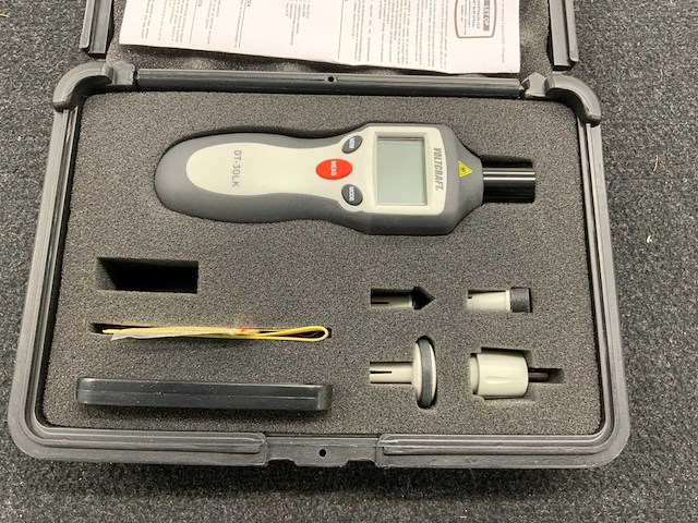 Voltcraft dt-30lk toerental meter - afbeelding 2 van  4