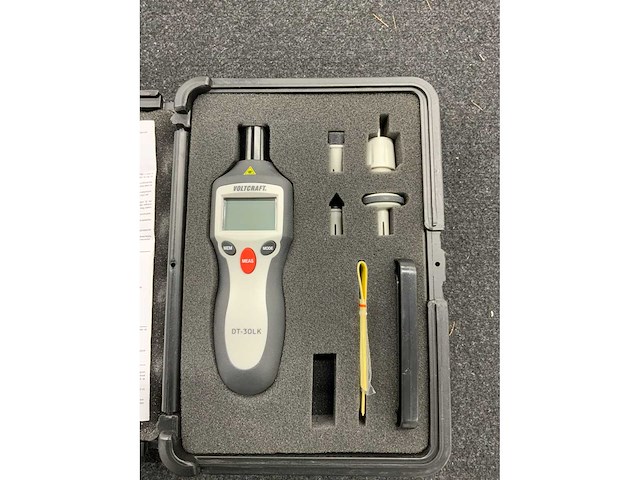 Voltcraft dt-30lk toerental meter - afbeelding 4 van  4