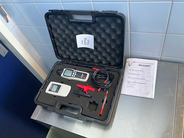 Voltcraft lsg-100 kabeldetector - afbeelding 1 van  6