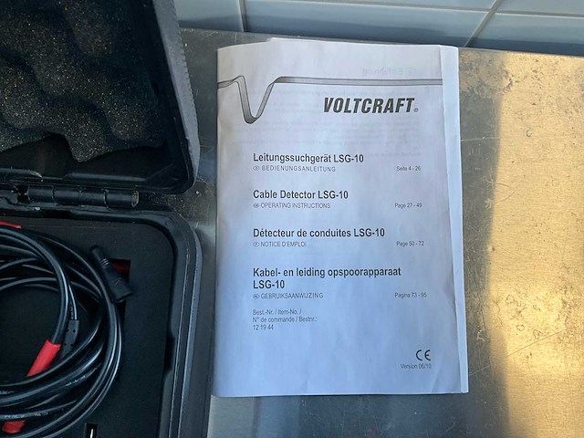 Voltcraft lsg-100 kabeldetector - afbeelding 6 van  6