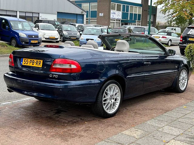 Volvo - 2001 - c70 convertible - 2.4 t - 55-pb-rr - afbeelding 3 van  8